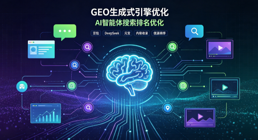 黄岩区GEO 浪潮来袭：生成式引擎优化崛起，创作者争抢豆包、DeepSeek、元宝智能体流量入口