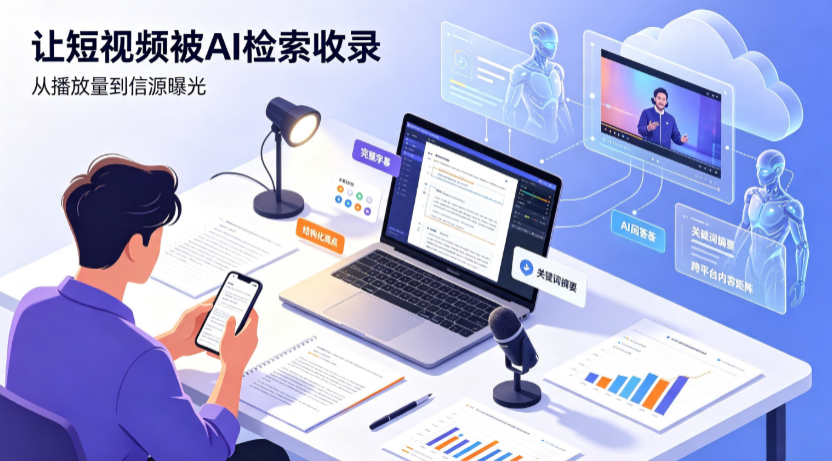 黄岩区短视频创作者新必修课：吃透 GEO 优化，让抖音内容被豆包、DeepSeek、元宝智能体收录